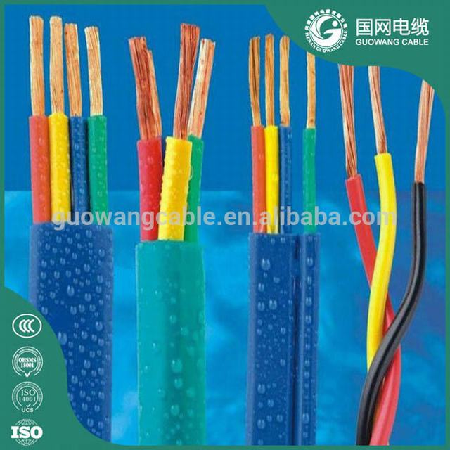3 Core 4 Core Electric Cable Submersible Flat Pump Cable Deep Well Pump Cable