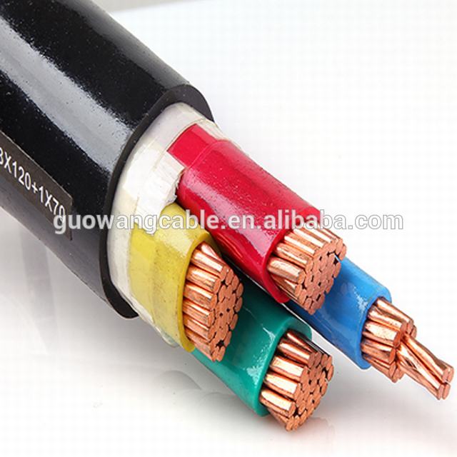 3 x185mm2 cu/xlpe/pvc, 6kv ~ 35kv xlpe isolation 18/30kv 10kv câble d'alimentation moyenne tension (cu/xlpe/pvc) avec le meilleur prix