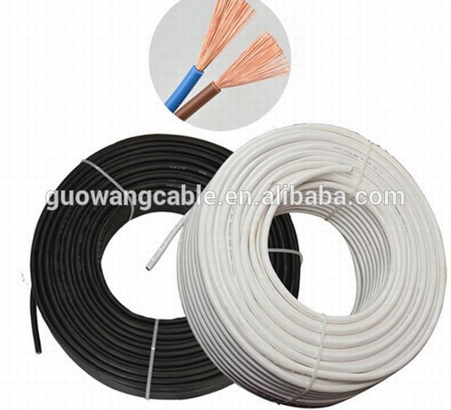 300/300 v 3 núcleos 2,5mm RVV Cable Flexible de PVC de alambre de Cable eléctrico