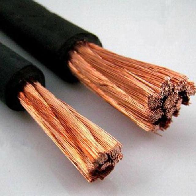 300 amp 400amp 500amp Rubber Flexible Welding Cable 100% Copper Welding Cable