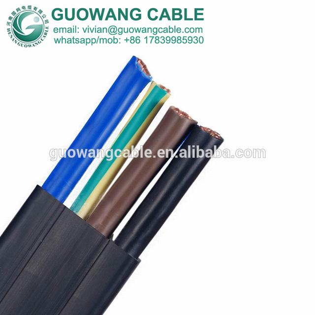 3c X 2.5 Mm2 Flat Stanchion Rubber Cable For Steel Plant