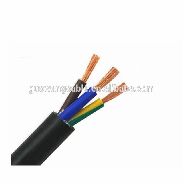 3 hilos de cobre aislado de conductor de aluminio PVC cubierta de PVC subterráneo SWA blindado Cable de alimentación 3*185mm2