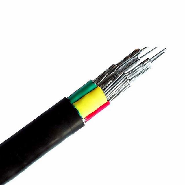 3x120mm2 + 1x70mm2 conductor de cobre XLPE cable de aislamiento