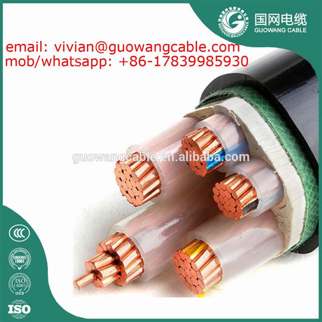 3x240 mm2 Cáp Đồng/Nhôm Xlpe Cách Điện Cáp Mỗi Mét IEC 60502