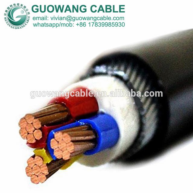 3×6 mm YJV32 0.6/1kV Low Voltage Steel Wire Armoured Power Cable