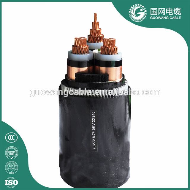 4 Core Xlpe Insulated Aluminum Conductor Power Cable Underground Cable Steel Wire/Type Armoured Copper Cable YJV32 YJV22