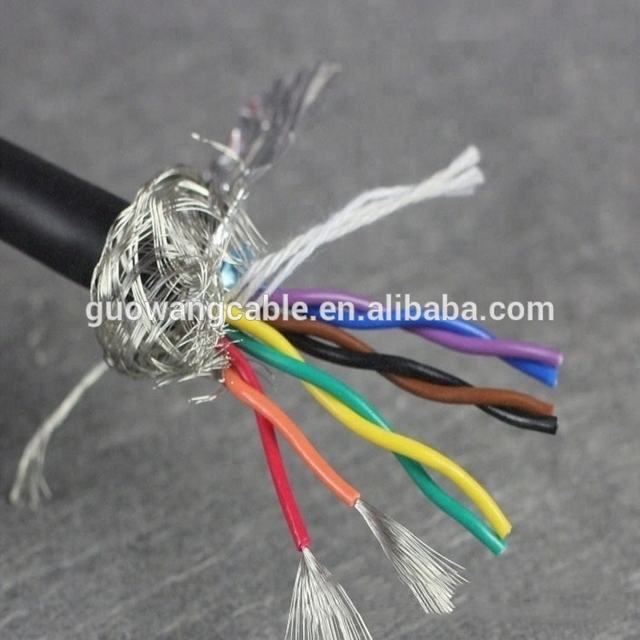 4 Cores Copper Wire LSZH Two Pair Twisted High Quality Control Cables for Building