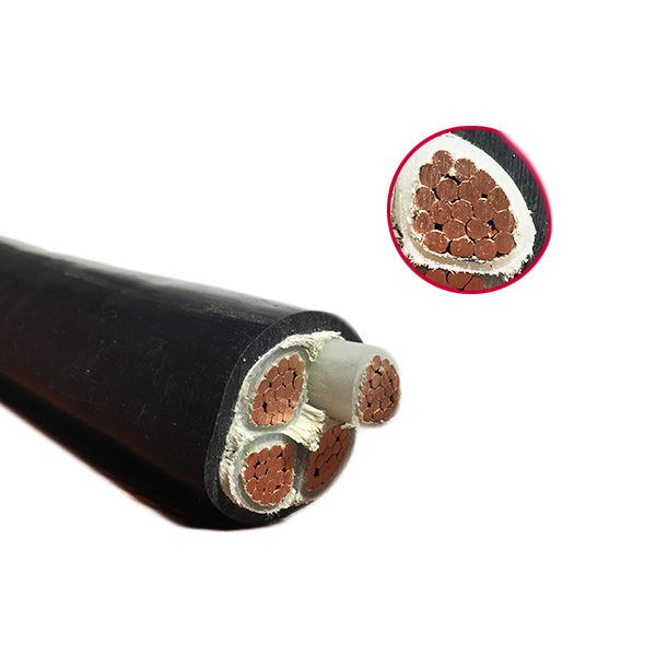 4 core copper conductor pvc insulation N2XY/YKY/NYCY/NYY cable