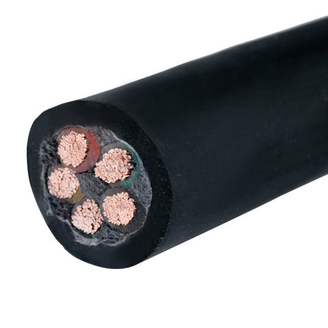 450/750 В 3x4 мм резиновая кабель 4 Core ЭПР изолированный кабель Электрический сварочный аппарат резиновые Cabl термостойкость