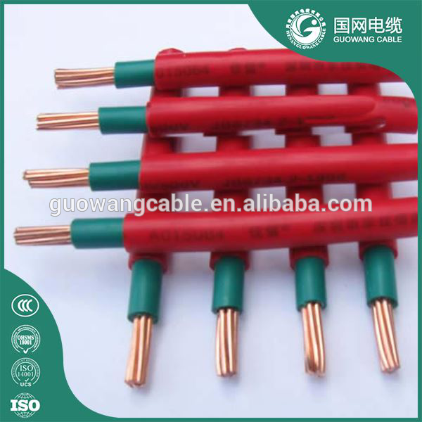 450/750 V Elektrische Draht kabel 1/0 AWG 2/0 AWG 4/0 AWG THW Draht