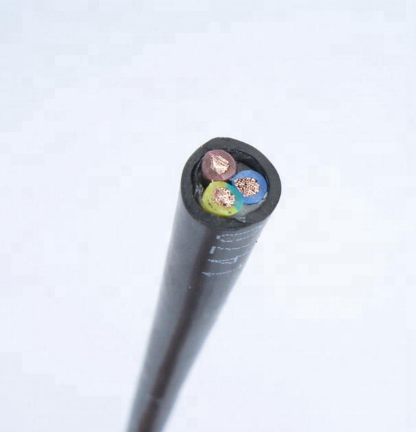 450/750V Yc H07rn-F Rubber Insulated Cable 3 Cores Cu/EPR/CPE Waterproof Cable 4x10 Soow 4x8 AWG H05RN-F 3G 1.5mm To 2.5mm