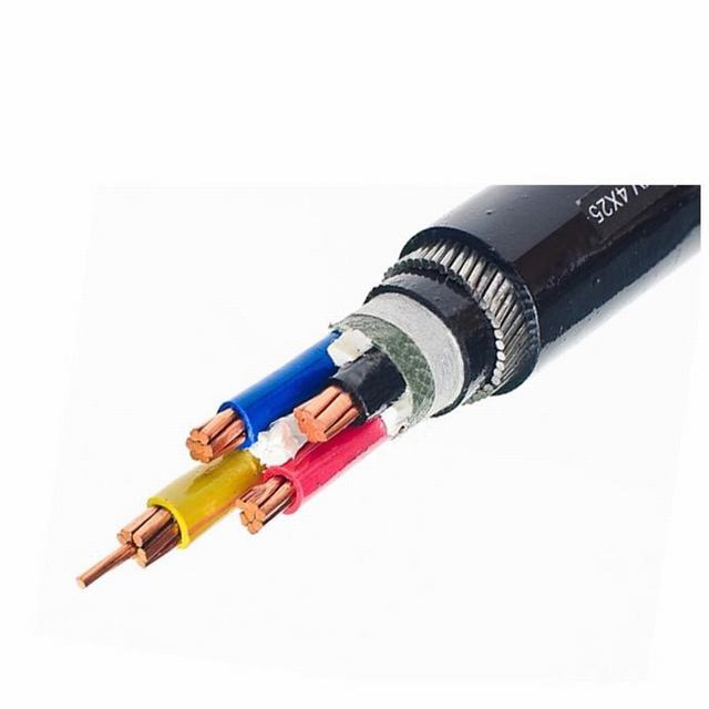 600/1000V Fire Resistant Low Smoke Free Halogen Prix PVC Insulated ArmouredCable 4 Core 4 6 mm Cuivre