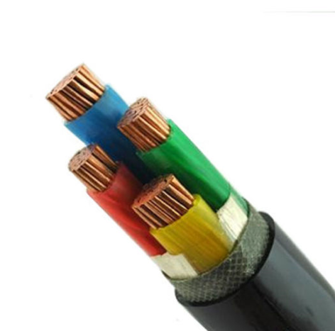 600/1000 V XLPE Terisolasi PVC Berselubung Kabel Listrik 3x95 + 2x50 BS 5467