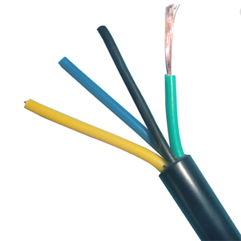 6mm 3 core power cable 4 earth wire manufactured in China
