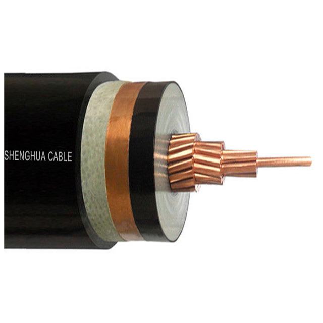 95mm2 cables de cobre precio 11KV solo núcleo blindado XLPE cinta de cobre pantalla cables eléctricos para el metro