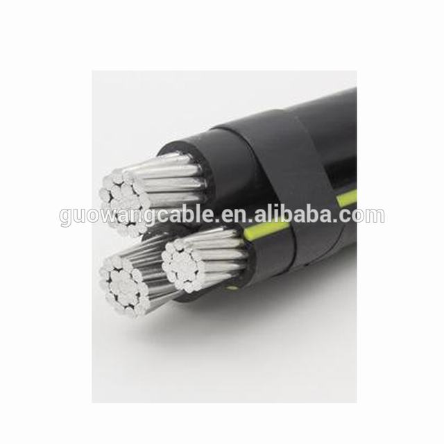 Алюминиевый Воздушный пучок 95мм2 PE изоляции ABC кабель