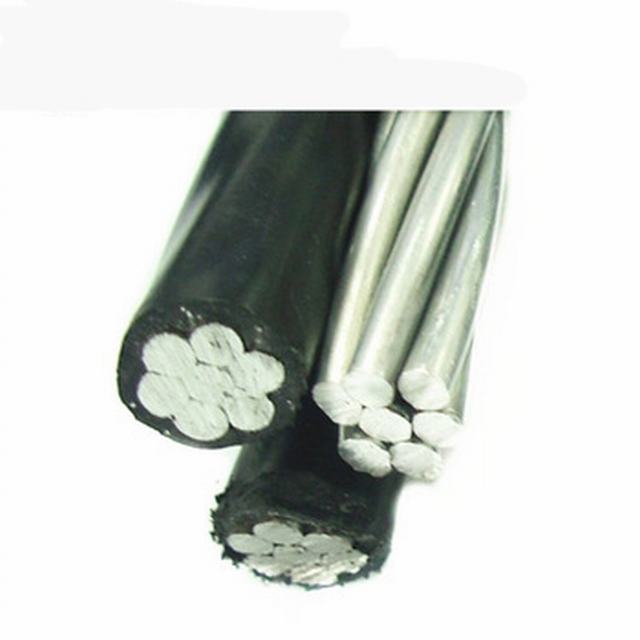 Aérien en aluminium Conducteur câble 3*70 + 1*70 PVC/XLPE isolé câble ABC