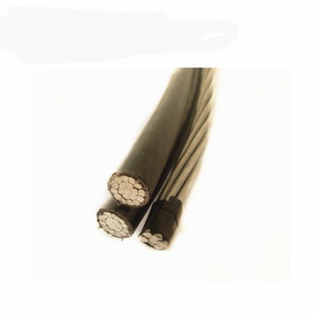 Алюминиевый проводник силовой передачи линии электрический кабель накладной ABC кабель