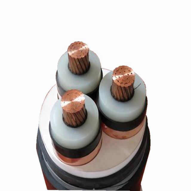 Armadura de Cable eléctrico de alta tensión blindado Cable de 3 núcleos