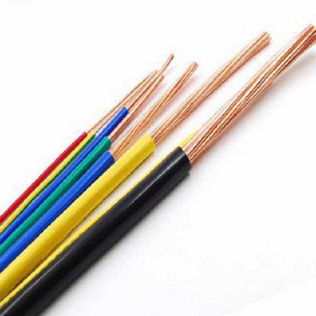 Classe asie prix de fabrication de câbles professionnels, 1.5 mm² d'isolation de noyau de cuivre fil flexible