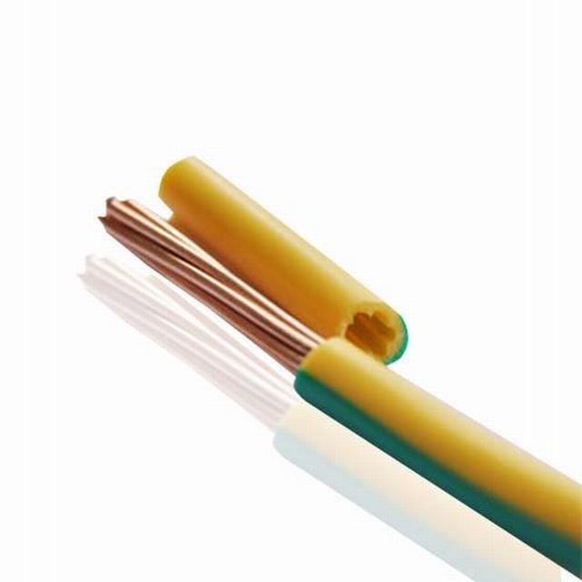 BV Approved electric wire,120mm copper conductor,PVC Insulation,Yellow/Green earth cable