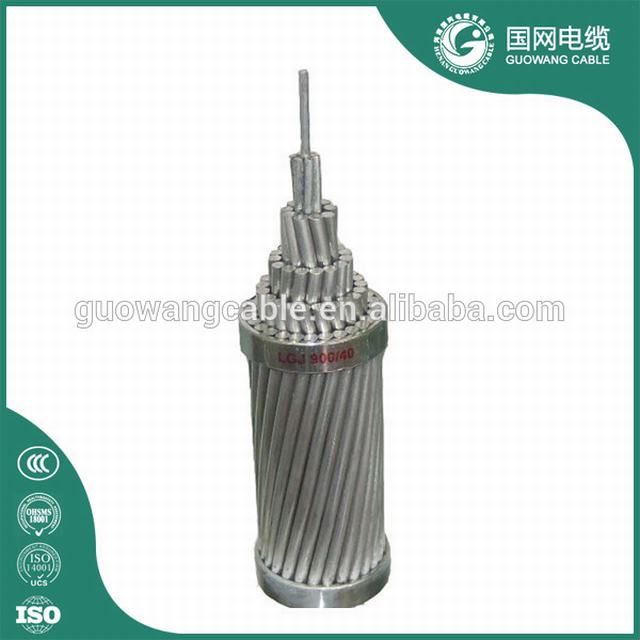 Bare copper conductor round wire concentric lay overhead electrical stranded conductors