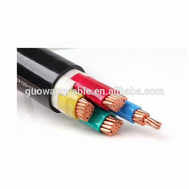 Beste kwaliteit 0.6/1 KV Koper 4 Core PVC Power Kabel Prijs