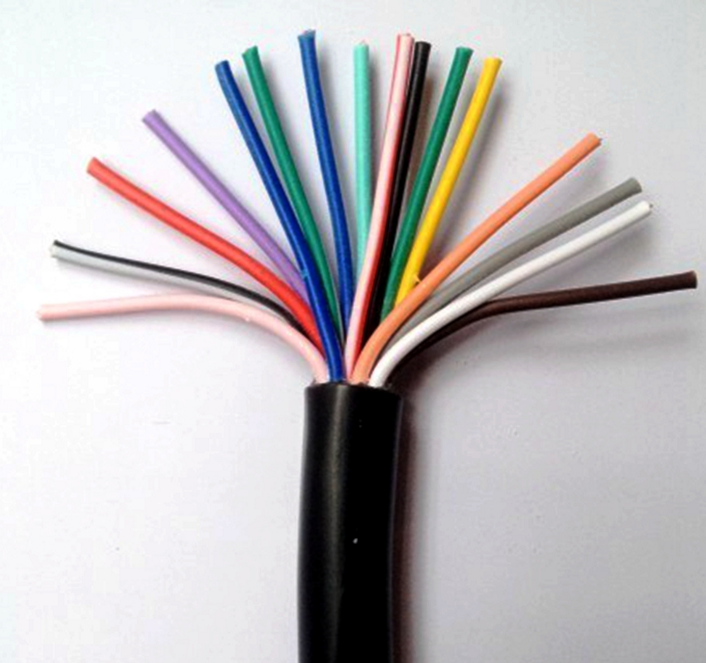 Best selling 12x1.5mm hoist 300 v afgeschermde flexibele kabel controle kabel met CE CCC ISO