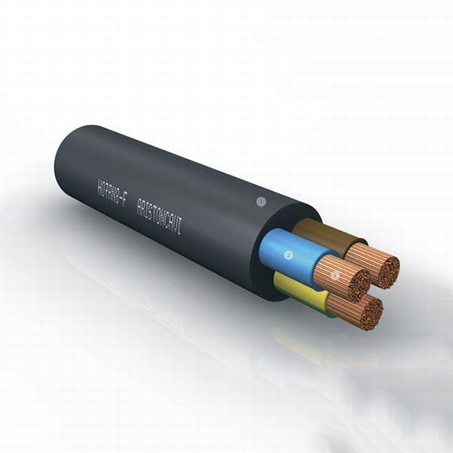 MCER CEFRP de cobre Flexible de poliuretano revestido de goma Flexible Cable para inmersión utiliza inmersión Cable de bomba