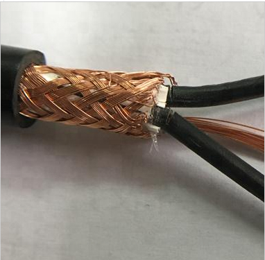 Colliery PVC thin galvanized steel wire braided armoured insulated and PVC jacket power cable