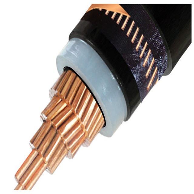 Communicatie Apparatuur 8.7/10 KV 25 Mm2 Single Core Terminating Staaldraad Gepantserde Kabel