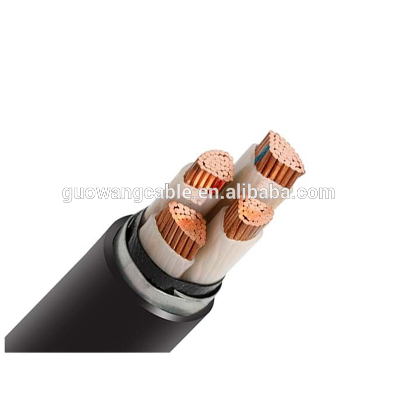 Copper Electrical Power Cable 240mm2 150mm2 70mm2 25mm2 16mm2 8mm2 aluminum / Copper/XLPE//SWA/PVC
