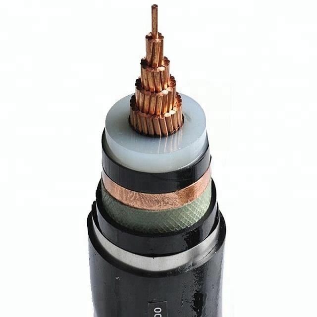 Copper Strip Three Core 33kv 185sqmm Copper Cable Unarmored XLPE Cable Supplier With Factory Price
