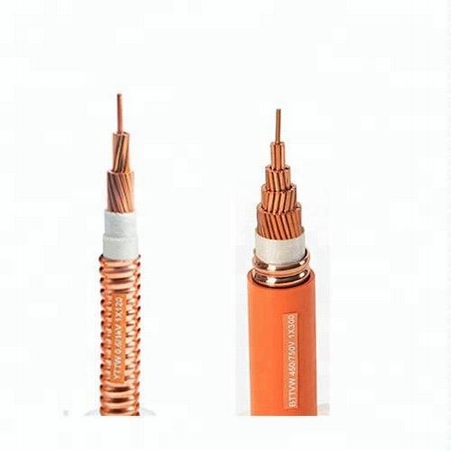Copper conductor Mineral insulated Fireproof Cables