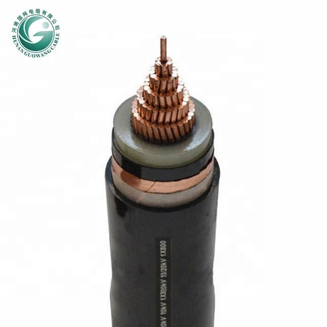 Copper conductor XLPE insulated armoured 35KV electric cable