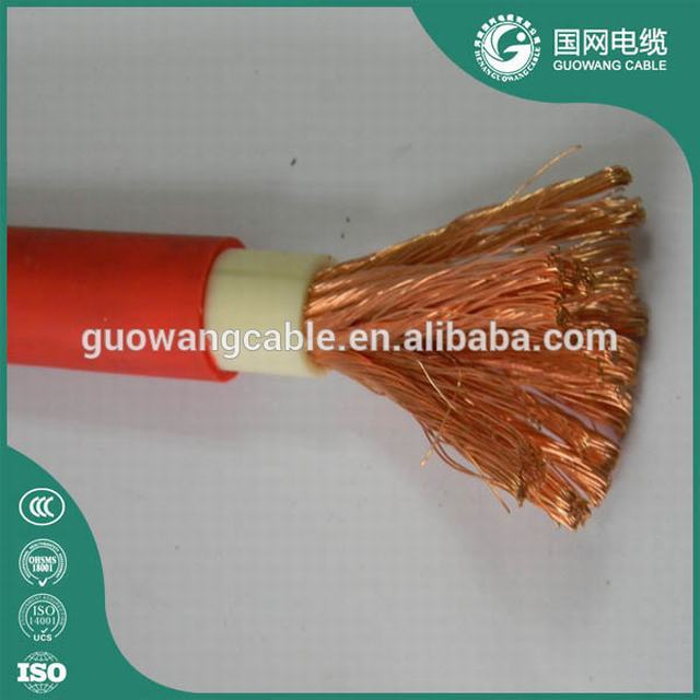 Conductor de cobre de soldadura Cable de goma flexible y flexible 16mm cable de alimentación