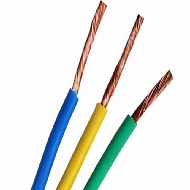 Tela decorativa cable del alambre cable eléctrico colorido textil cable y alambre