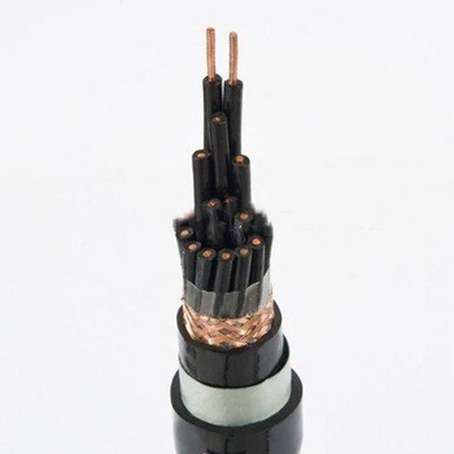 Resistente al fuego 7*0,75mm Tamaño de alambre de cobre trenzado escudo Cable de Control