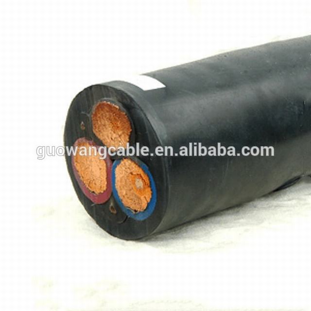 Brandwerende H07RN-F Rubber Kabel Koperen Kabel voor Kolen Cutter/Cining Pit/Mobiele Apparatuur