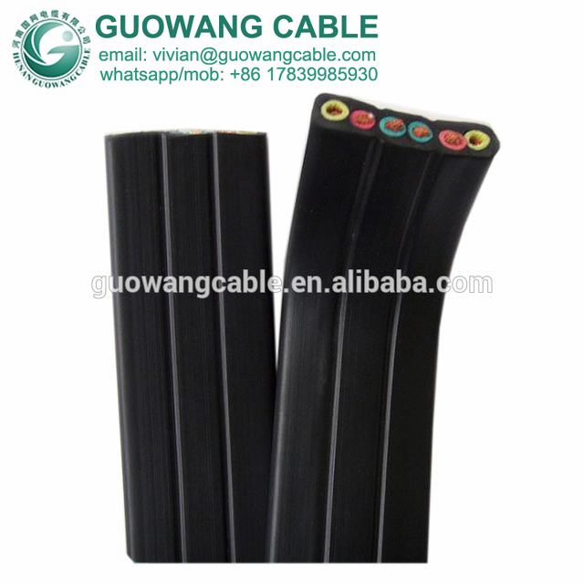 Ignífugo H05RNH2-F plana cable sumergible 3G 1.0mm