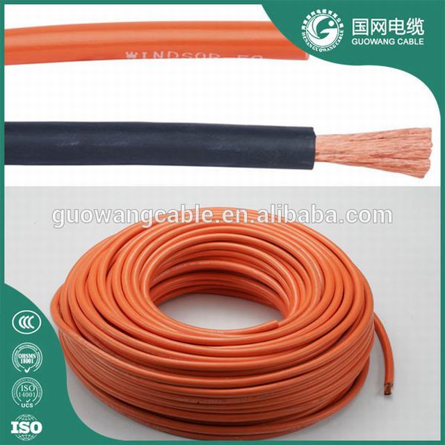 Flexible 35mm2 50mm2 70mm2 95mm2 Car Battery Cable Rubber Welding Cable