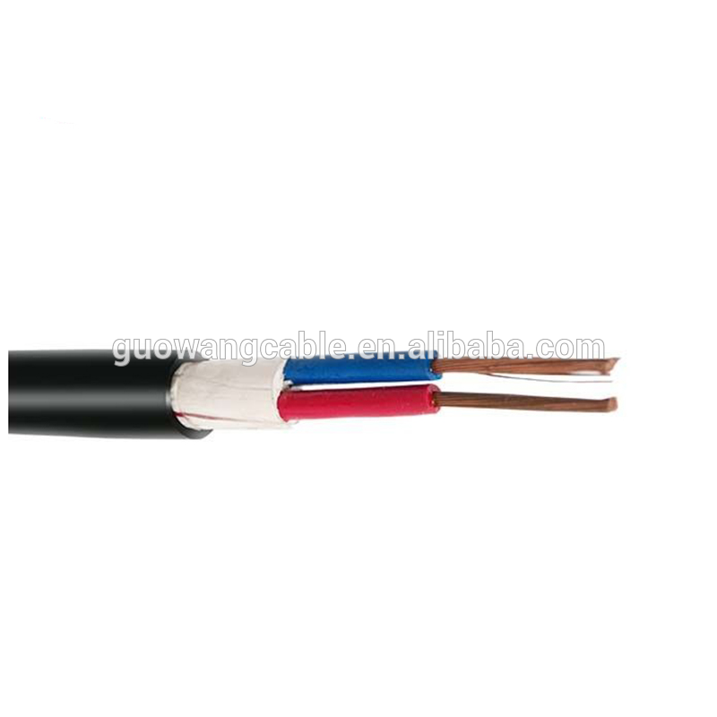 Flexible bvvb cable eléctrico 300/500 V PVC Cable de electricidad Alambre de aislamiento fijo instalado cable de alambre