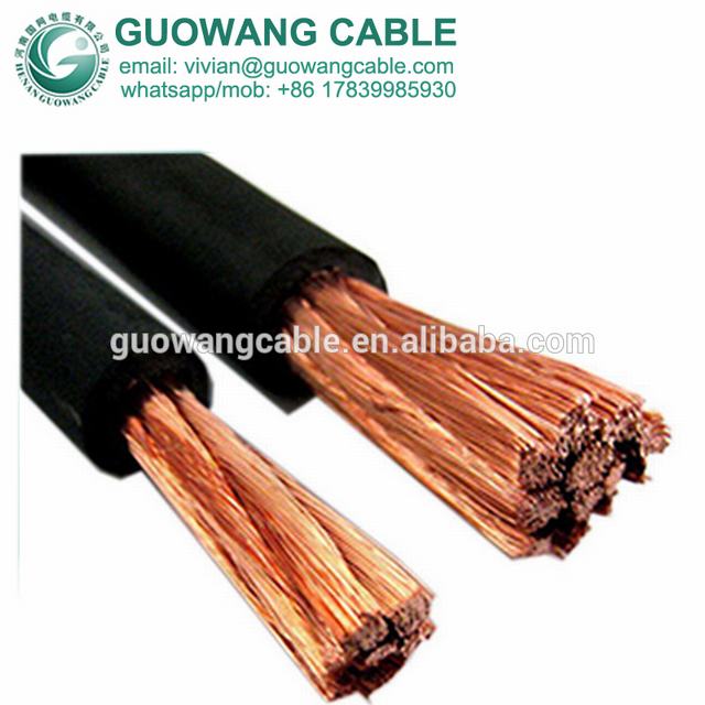 Conductor de cobre flexible Clase 6 Cable de soldadura especificaciones 1C 70 sqmm