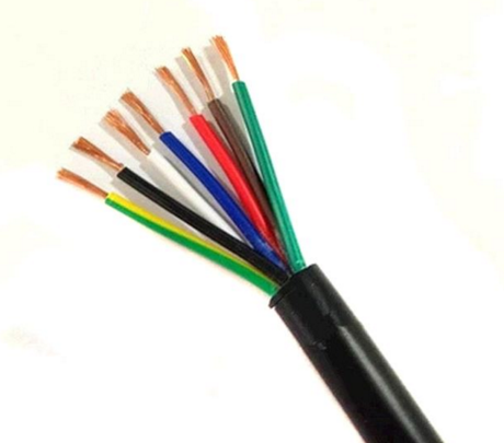 Flexible Copper Conductor Power Cable VVR Power Cable