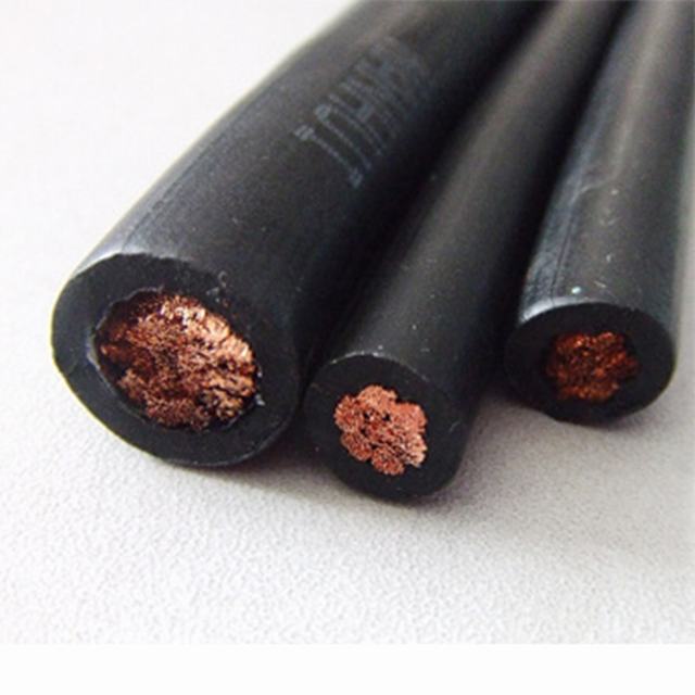 Flexible rubber sheathed cable for mobile welding machine
