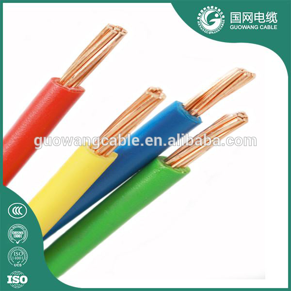 For South Africa market copper wire 2.5mm2 price per meter pvc sheath electrical wire /THNN THW electrical wire manufacturer