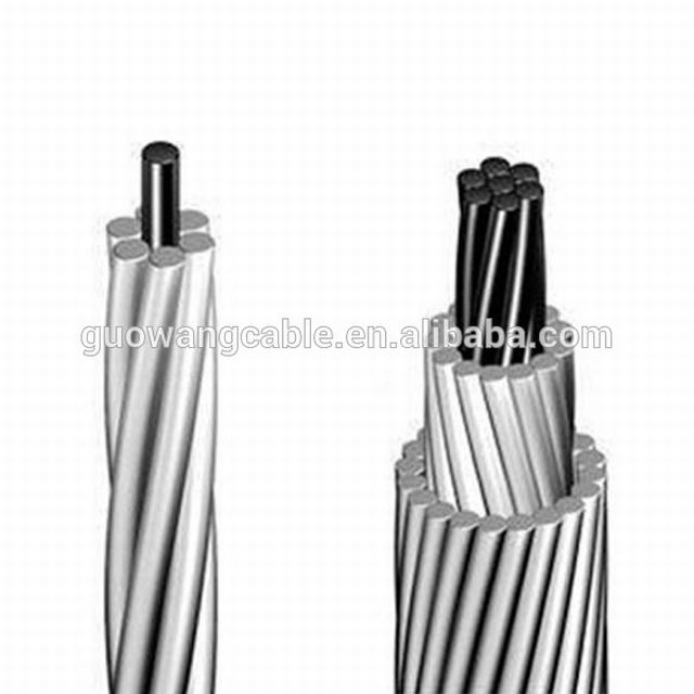 Guowang Kabel Lieferant Für Senegal/Ukraine/Uganda Myanmar Verwendet Bare Aluminium Leiter 95/15mm2 ACSR Leiter Kabel