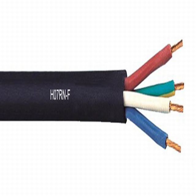 H07RN-F 450/750V EPR/Neoprene Trailing CPE Sheath Flexible Rubber Cable