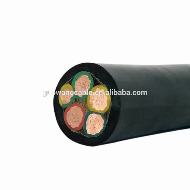 H07RN-F 450/750 V flexible caucho enfundado cable de cobre