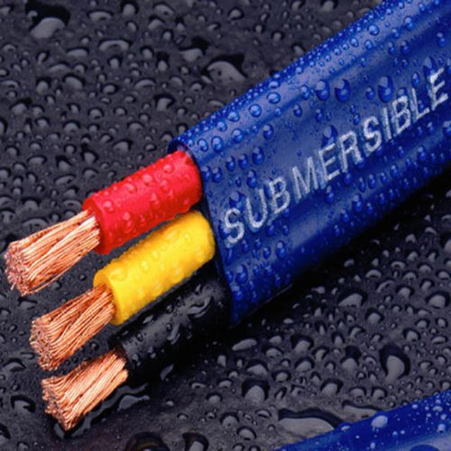 Round/Flat Shape H07RN-F/H05RN-F Submersible Pump Cable Water-proof/Oil-resiatant